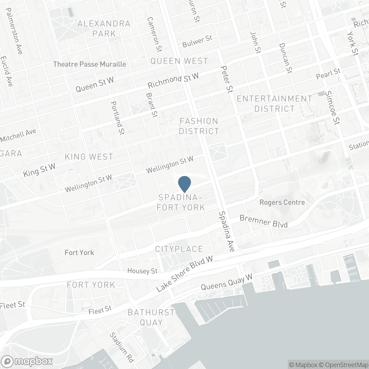 1412 - 470 FRONT STREET W, Toronto, Ontario M5V 0V6
